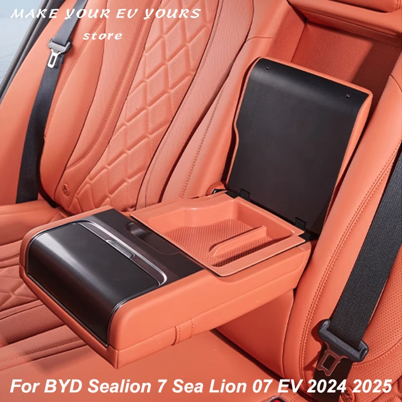 For BYD Sealion 7 Sea Lion 07 EV 2024 2025 Rear Armrest Storage Silicone Protective Pad Interior Accessories
For BYD Sealion 7 Sea Lion 07 EV 2024 2025 Rear Armrest Storage Silicone Protective Pad Interior Accessories