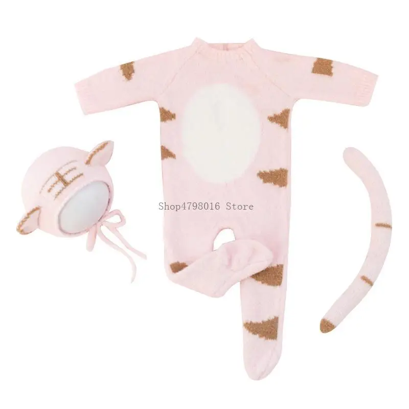 Newborn Photography Props Baby Romper Hat for Doll Tail Infants Photo Cap Jumpsuit Bodysuit Clothes
Newborn Photography Props Baby Romper Hat for Doll Tail Infants Photo Cap Jumpsuit Bodysuit Clothes