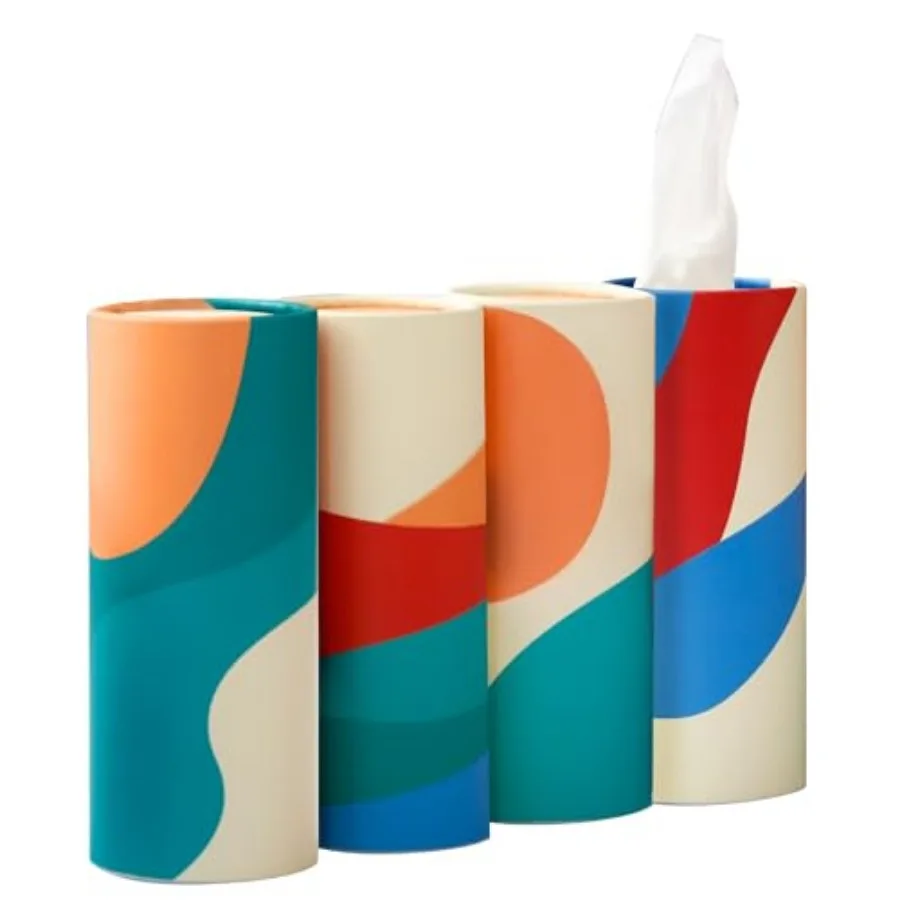 Small Car Tissues Holder with Facial Tissues - 4PK - Tisses for Car Travel Tissue Tubes Box Container for Car Cup Holder Car Ti
Small Car Tissues Holder with Facial Tissues - 4PK - Tisses for Car Travel Tissue Tubes Box Container for Car Cup Holder Car Ti