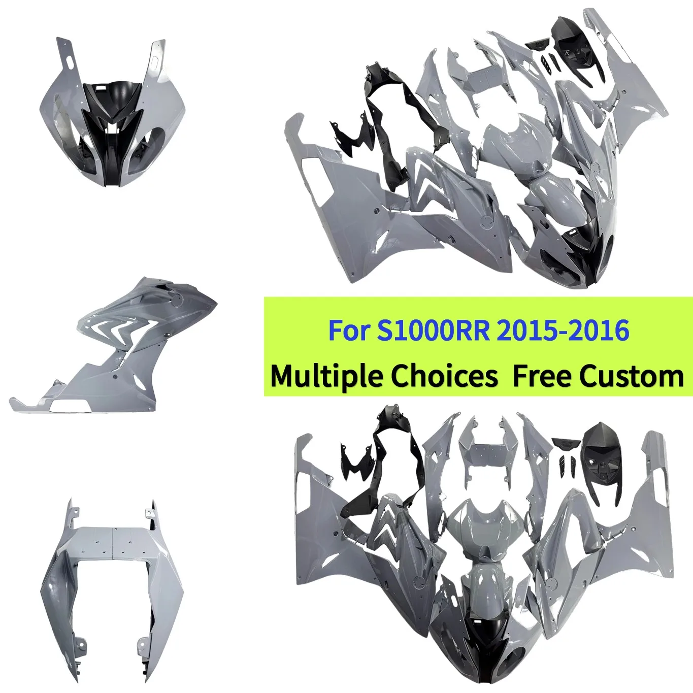 Высококачественные обвесы для мотоцикла BMW S1000RR 2015-2016, окрашенные в цвет Nardo Grey, комплект панелей кузова
Высококачественные обвесы для мотоцикла BMW S1000RR 2015-2016, окрашенные в цвет Nardo Grey, комплект панелей кузова