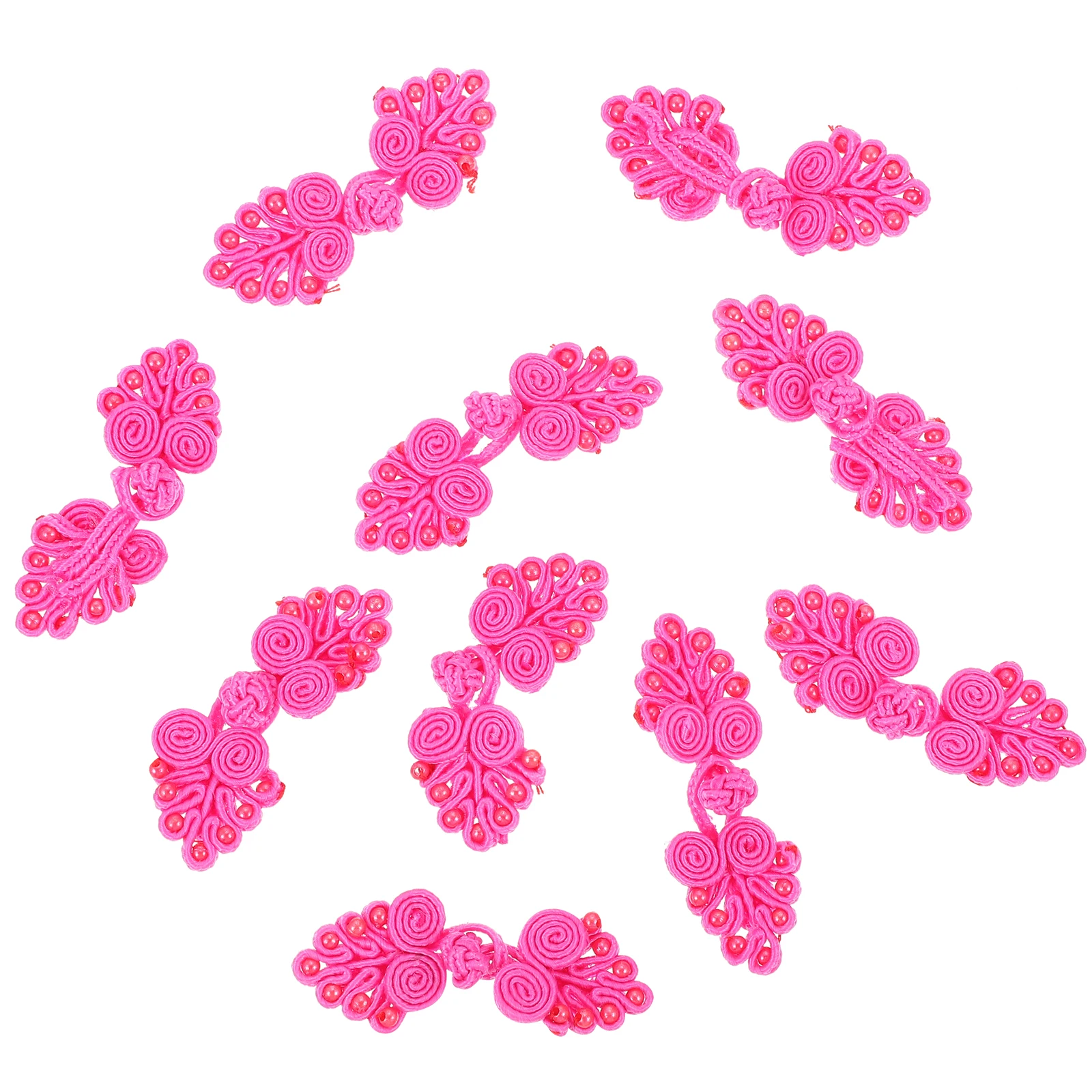 10 Pcs Cheongsam Buttons Han Chinese Clothing Cloak Clasp Fasteners Coat Sports Style Clothes Polypropylene Knots Large Closure
10 Pcs Cheongsam Buttons Han Chinese Clothing Cloak Clasp Fasteners Coat Sports Style Clothes Polypropylene Knots Large Closure