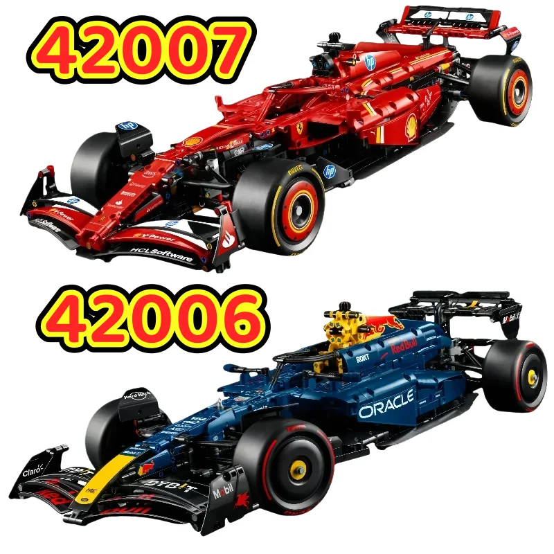 IN STOCK 1:8 FIT 42206 42207 Technical Racing Car Mechanical SF-24 RB20 Building Blocks Ornament Toy Birthday Christmas Gifts
IN STOCK 1:8 FIT 42206 42207 Technical Racing Car Mechanical SF-24 RB20 Building Blocks Ornament Toy Birthday Christmas Gifts
