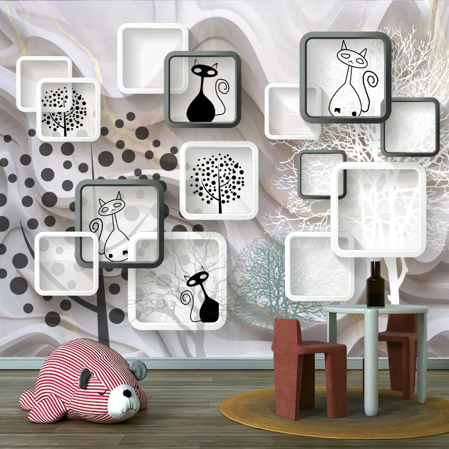 Custom Peel and Stick Wallpaper for Living Room Wall Papers Home Decor Panel Geometry Frame Trees Furniture Renovation TV Mural
Custom Peel and Stick Wallpaper for Living Room Wall Papers Home Decor Panel Geometry Frame Trees Furniture Renovation TV Mural