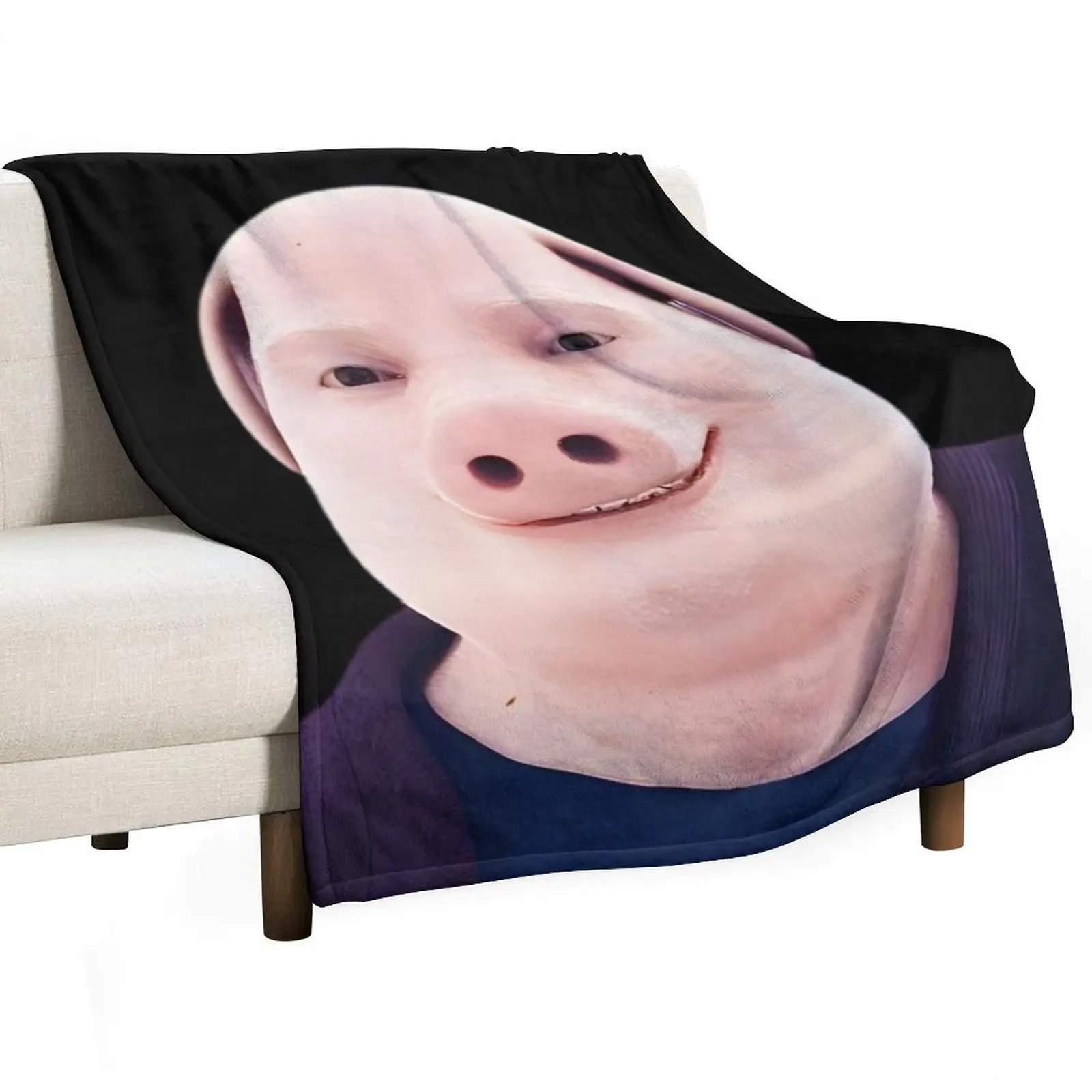John Pork Smiling Throw Blanket for winter Soft Plush Plaid Flannels Beautifuls Blankets
John Pork Smiling Throw Blanket for winter Soft Plush Plaid Flannels Beautifuls Blankets