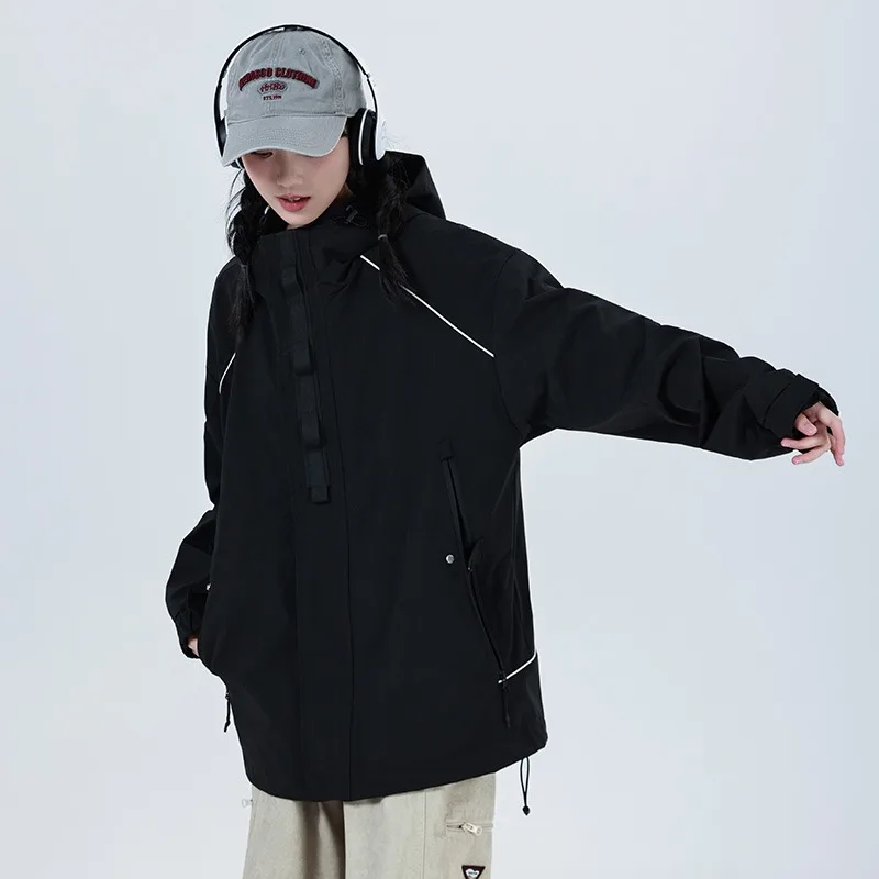 Мужская демисезонная куртка для активного отдыха, новая, свободного кроя, для пар, для альпинизма и работы, из полиэстера, с капюшоном, на молнии
Мужская демисезонная куртка для активного отдыха, новая, свободного кроя, для пар, для альпинизма и работы, из полиэстера, с капюшоном, на молнии