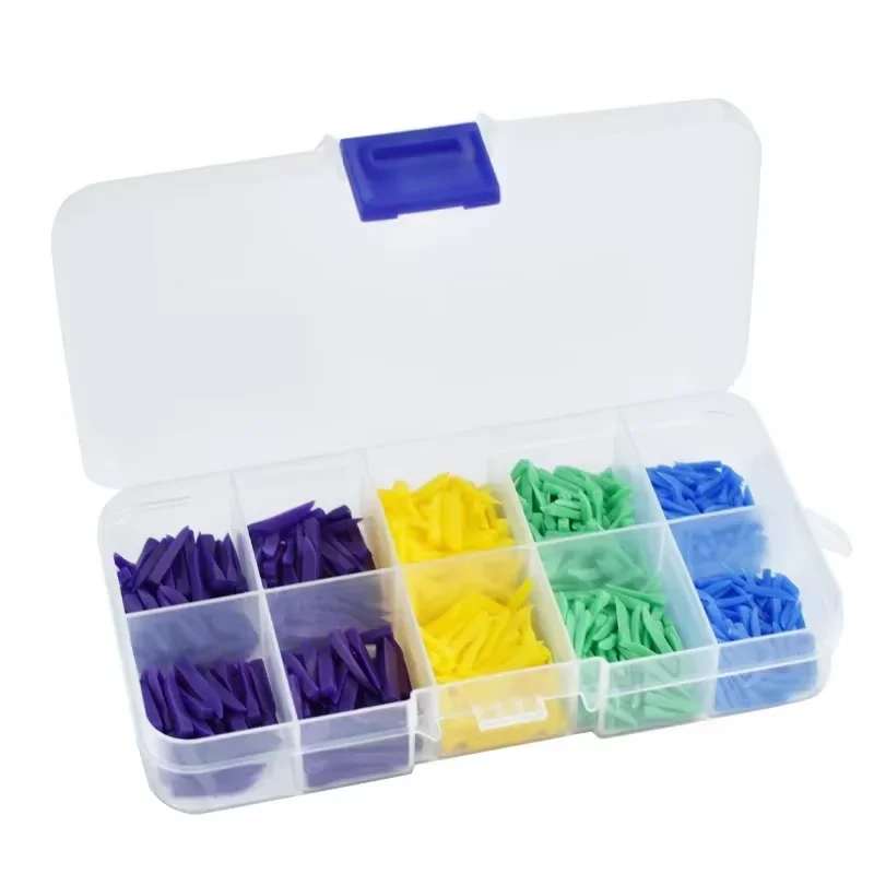 800Pcs /box Dental Plastic Wedge Withdisposable Teeth Applicable To Diastema Dental Laboratory Accessories Dental Tools 4 Sizes
800Pcs /box Dental Plastic Wedge Withdisposable Teeth Applicable To Diastema Dental Laboratory Accessories Dental Tools 4 Sizes