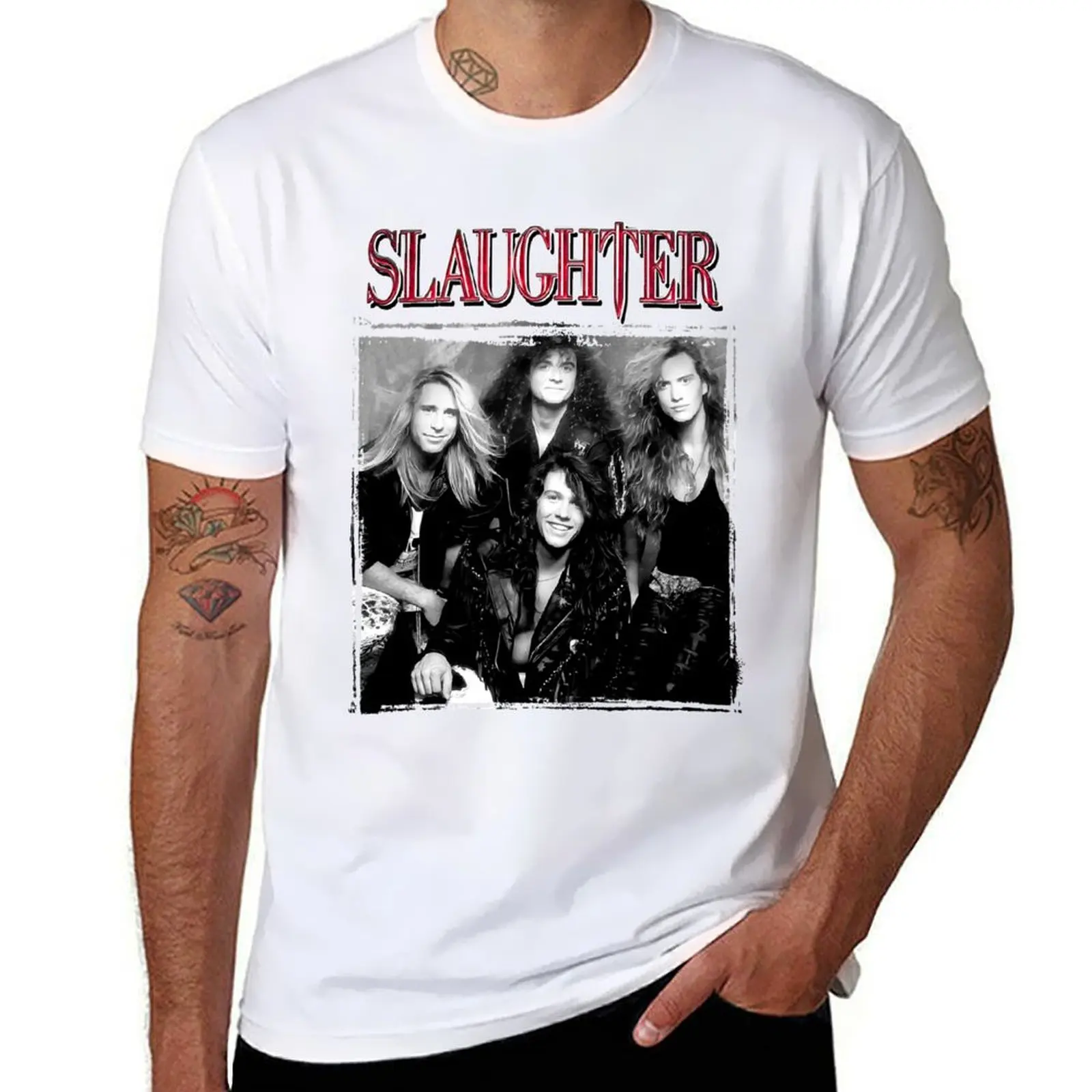 Slaughter band T-Shirt funny t shirts cotton essential t shirt T-Shirt
Slaughter band T-Shirt funny t shirts cotton essential t shirt T-Shirt