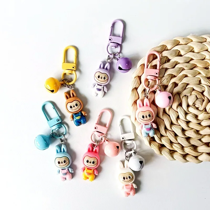 Cute Overalls Labubu Pendant Keychain Women Fashion Trend Key Chain Bag Hanging Ornaments Charm Accessories Best Friend Gift
Cute Overalls Labubu Pendant Keychain Women Fashion Trend Key Chain Bag Hanging Ornaments Charm Accessories Best Friend Gift