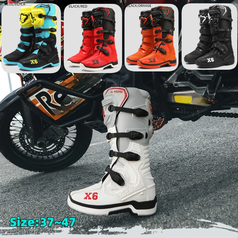 Off road motorcycle rally riding boots motorcycle anti slip support track shoes foot protection equipment wear-resistant
Off road motorcycle rally riding boots motorcycle anti slip support track shoes foot protection equipment wear-resistant