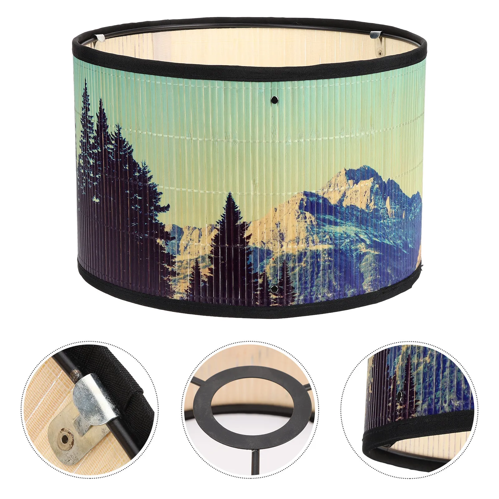 Retro Lampshade Ch Cover Bamboo Metal Large Size Hotel Decor Hanging Shades Ceiling Light Floor Replacement
Retro Lampshade Ch Cover Bamboo Metal Large Size Hotel Decor Hanging Shades Ceiling Light Floor Replacement