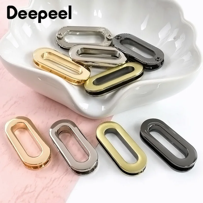 5Pcs 18-38mm Metal Ring Buckles Eyelet Oval Screw Clasp Bag Strap Grommet Leather Crafts Connect Loops DIY Sewing Accessories
5Pcs 18-38mm Metal Ring Buckles Eyelet Oval Screw Clasp Bag Strap Grommet Leather Crafts Connect Loops DIY Sewing Accessories