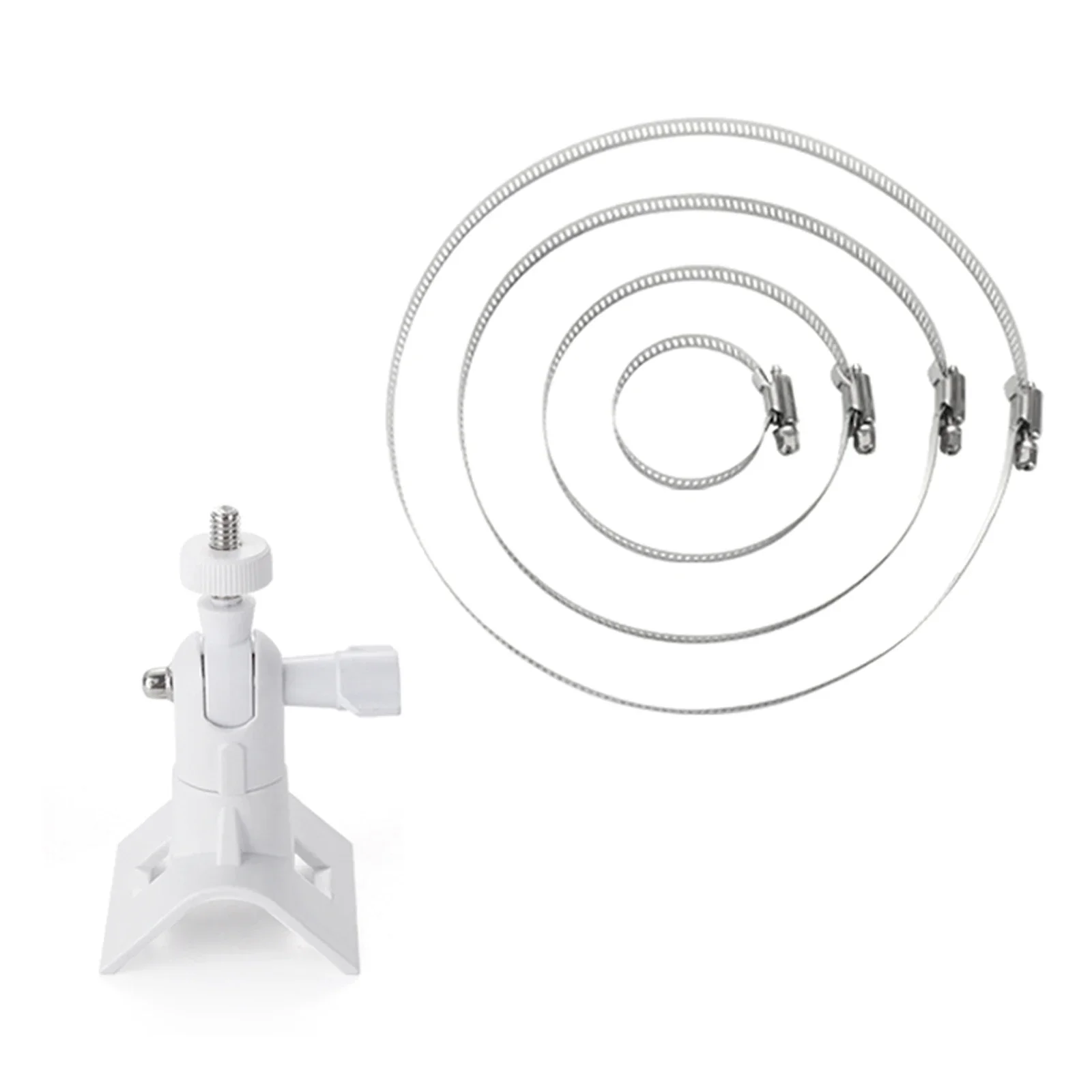 Adjustable Stainless Hose Clamp Hoop Pipe Poles Mount Bracket for Argus 2/Pro/Eco/Go PT/PT/Doorbell 2K/1080P/DualCamera(white)
Adjustable Stainless Hose Clamp Hoop Pipe Poles Mount Bracket for Argus 2/Pro/Eco/Go PT/PT/Doorbell 2K/1080P/DualCamera(white)
