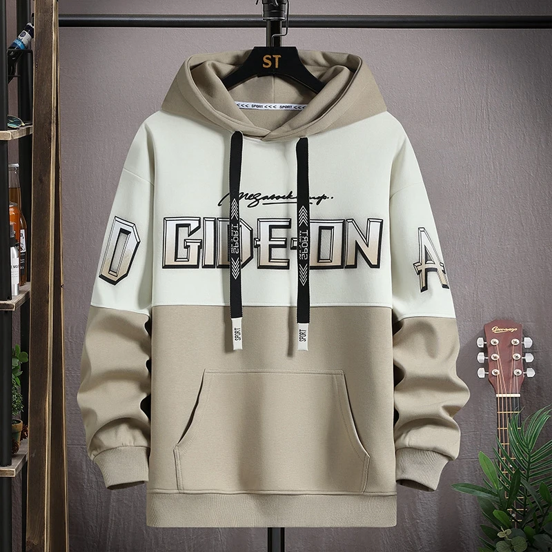 Autumn and winter new hat plush thickened sweatshirt men's youth color block handsome jacket winter inner
Autumn and winter new hat plush thickened sweatshirt men's youth color block handsome jacket winter inner