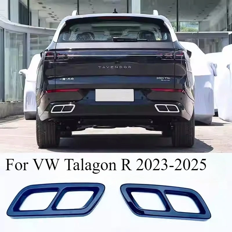 For VW Talagon R 2023-2025 Black Warrior Exhaust Tip Cover, Glossy Black Stainless Steel Rear Muffler Trim Decor
For VW Talagon R 2023-2025 Black Warrior Exhaust Tip Cover, Glossy Black Stainless Steel Rear Muffler Trim Decor