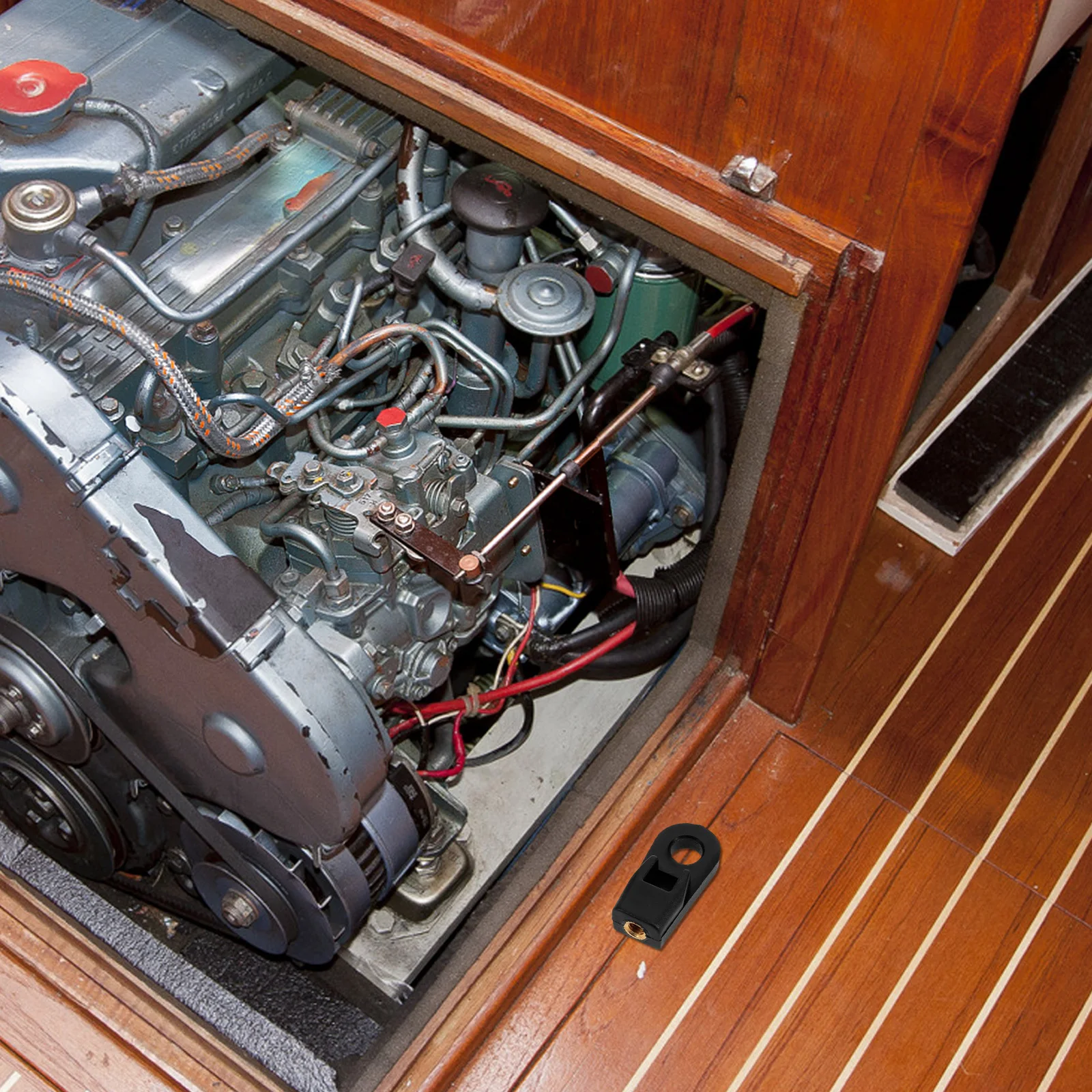 Outboard Control Box Cable End Connector Throttle Adapter For Boat Engine Speed Control Outdoor Water Sports Use
Outboard Control Box Cable End Connector Throttle Adapter For Boat Engine Speed Control Outdoor Water Sports Use