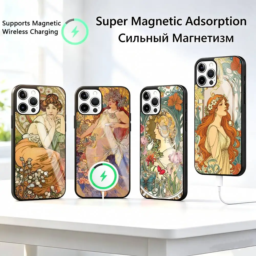 A-Alfons M-Mucha Primavera Phone Case For iPhone17,16,15,14,13,12,11 Plus,Pro Allows magnetic wireless charging
A-Alfons M-Mucha Primavera Phone Case For iPhone17,16,15,14,13,12,11 Plus,Pro Allows magnetic wireless charging