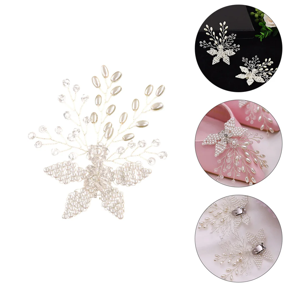 Elegant Crystal Pearl Shoe Buckle Clip Bridal Rhinestone Flower Jewelry Easy Wear Wedding Decor Scarf Bag Accessories Shimmering
Elegant Crystal Pearl Shoe Buckle Clip Bridal Rhinestone Flower Jewelry Easy Wear Wedding Decor Scarf Bag Accessories Shimmering