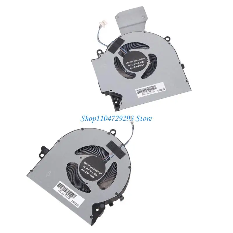 Y2GD 4Pin DC12V Notebook Radiators GPU GPU Cooling Fan for OMEN 16-B 16-C