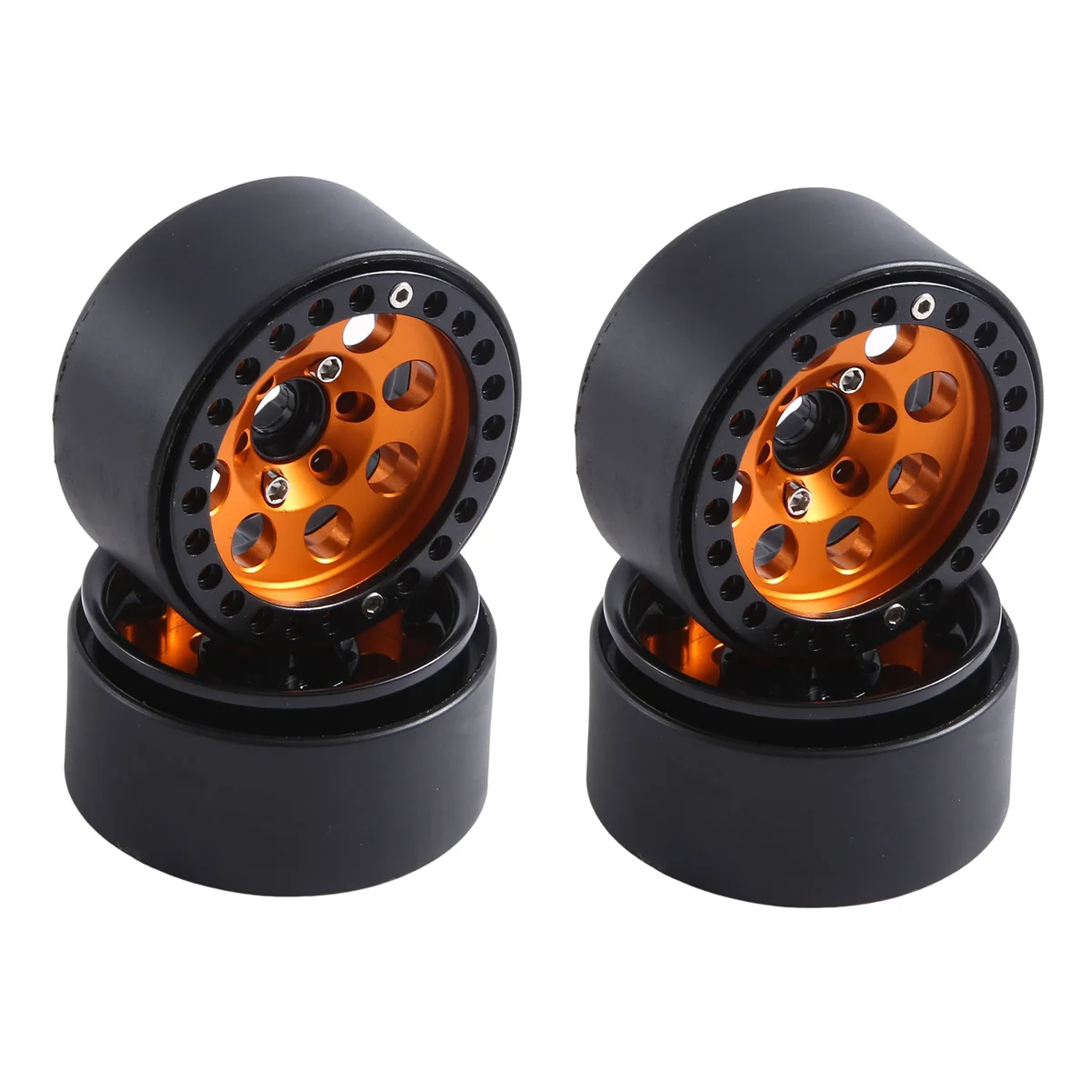 4PCS 1.9 Metal Beadlock 8 Round Hole Wheel Hub Rim for 1/10 RC Crawler Axial SCX10 90046 AXI03007 TRX4 RedCat D90,Gold-ABHQ
4PCS 1.9 Metal Beadlock 8 Round Hole Wheel Hub Rim for 1/10 RC Crawler Axial SCX10 90046 AXI03007 TRX4 RedCat D90,Gold-ABHQ