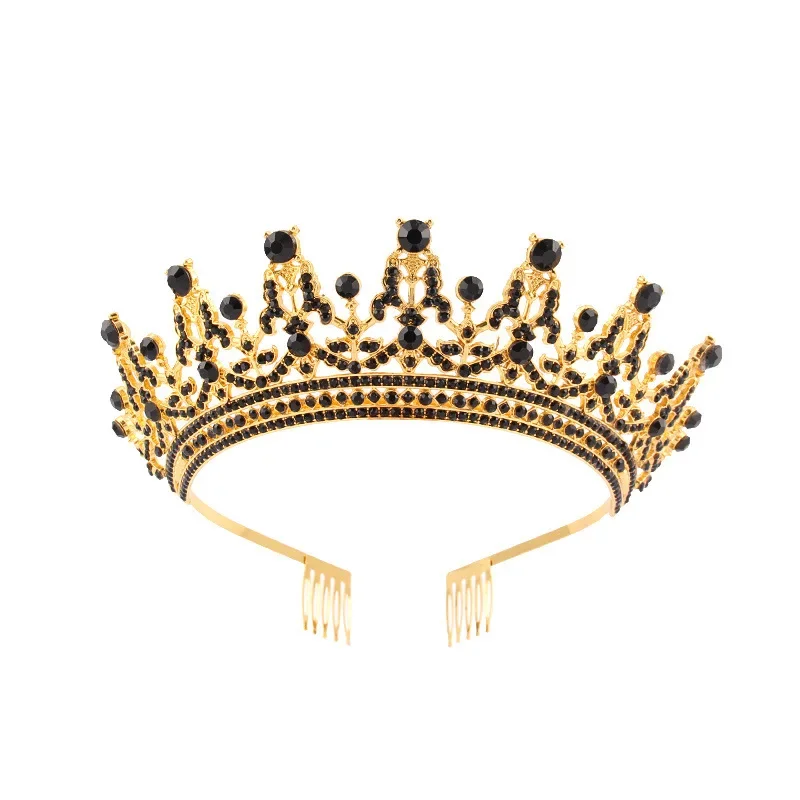 New Women Girl Crystal Wedding Tiara Queen Crown Rhinestone Princess Headband Comb Hair Accessories for Birthday
New Women Girl Crystal Wedding Tiara Queen Crown Rhinestone Princess Headband Comb Hair Accessories for Birthday