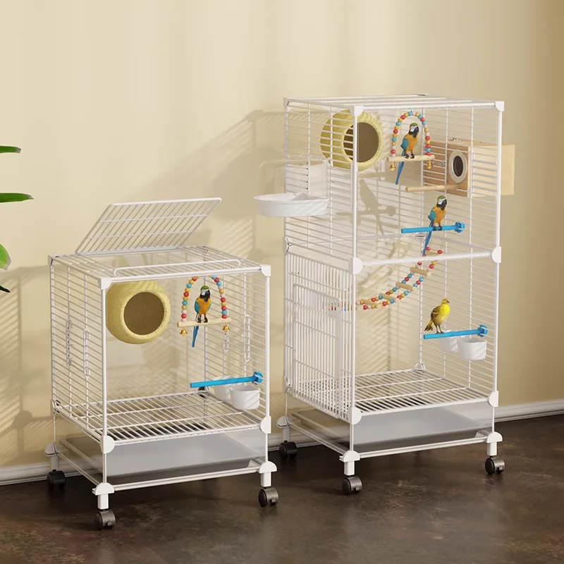 Large Parrot Bird Cage Nest Cockatiel Conure Myna Breeding Luxury Aviary Home Villa Indoor Outdoor Easy Clean Parrot Cage
Large Parrot Bird Cage Nest Cockatiel Conure Myna Breeding Luxury Aviary Home Villa Indoor Outdoor Easy Clean Parrot Cage