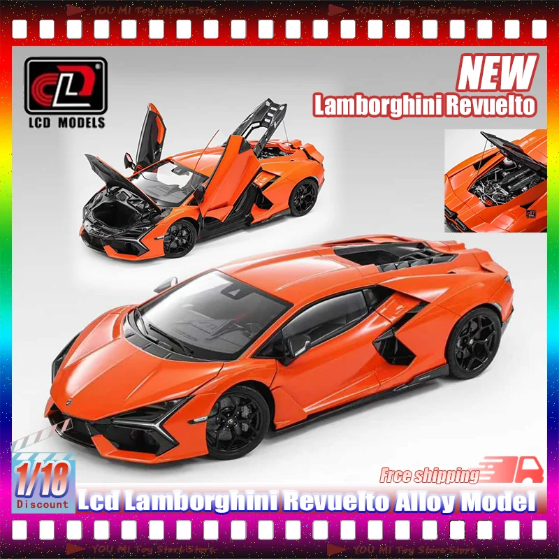 Lcd Lamborghini Revuelto 1:18 Scale Full Open Alloy Models Toys For Children Collection Customized Gifts Simulation Play Vehicle
Lcd Lamborghini Revuelto 1:18 Scale Full Open Alloy Models Toys For Children Collection Customized Gifts Simulation Play Vehicle