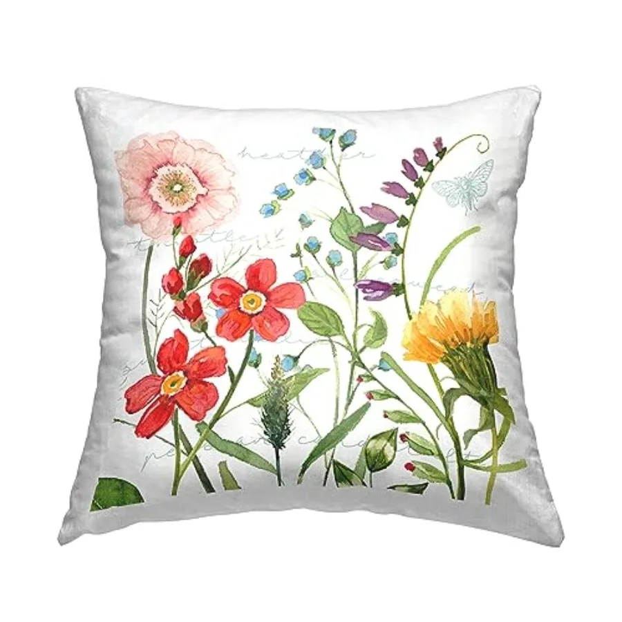 Spring Garden Florals Design by Livi and Finn Throw Pillow 18 x 18 Multi-Color
Spring Garden Florals Design by Livi and Finn Throw Pillow 18 x 18 Multi-Color