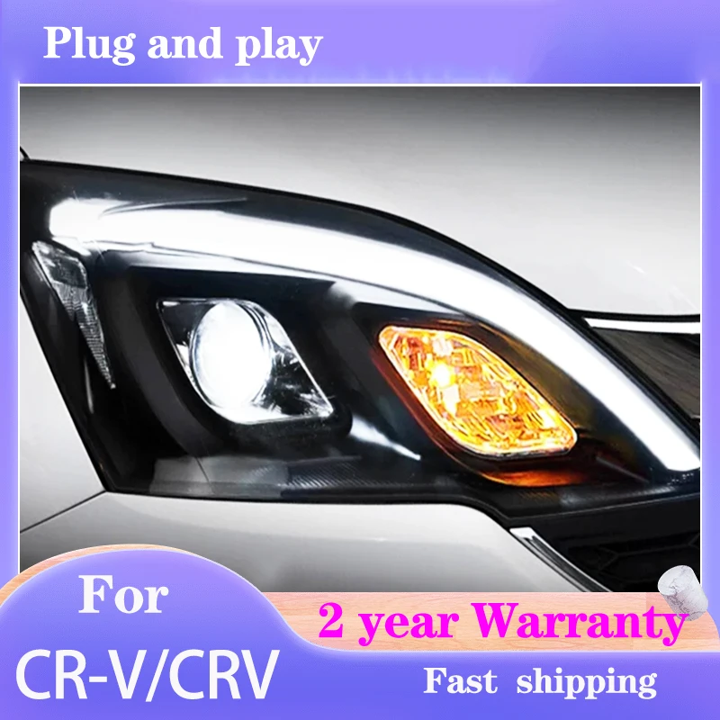 Car Styling for Honda CRV Headlamp 2007-2011 CR-V Headlight DRL Turn Signal High Beam Projector Lens
Car Styling for Honda CRV Headlamp 2007-2011 CR-V Headlight DRL Turn Signal High Beam Projector Lens