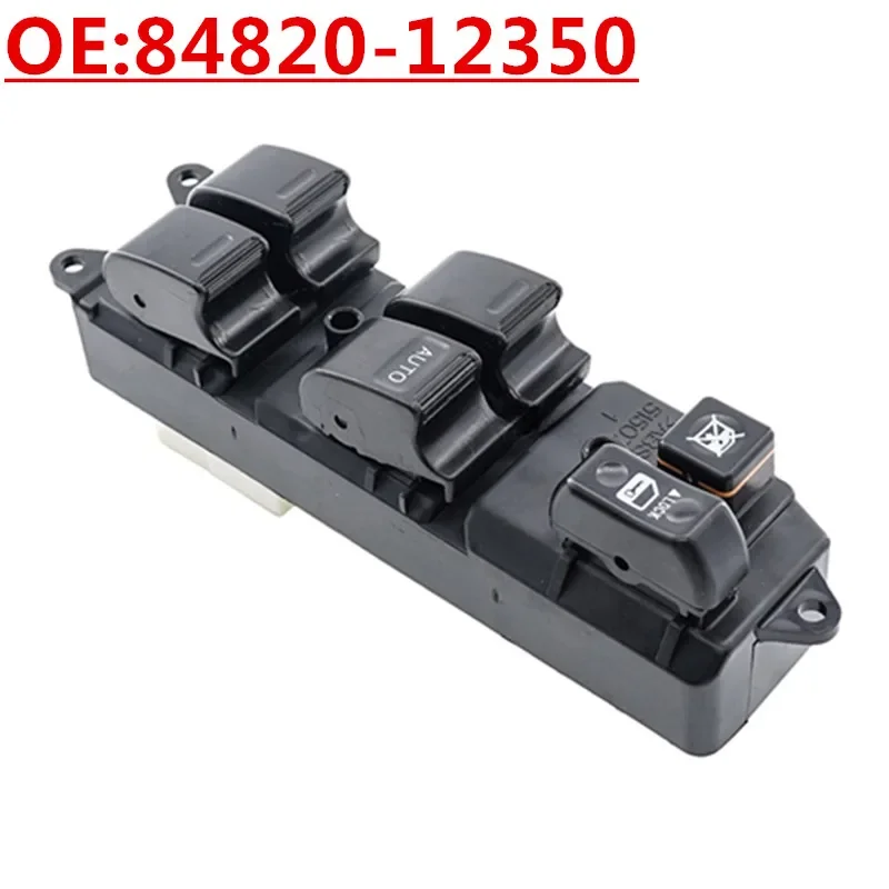 NewOE:84820-12350 Right Drive Power Window Master Control Switch For Toyota Corolla
NewOE:84820-12350 Right Drive Power Window Master Control Switch For Toyota Corolla