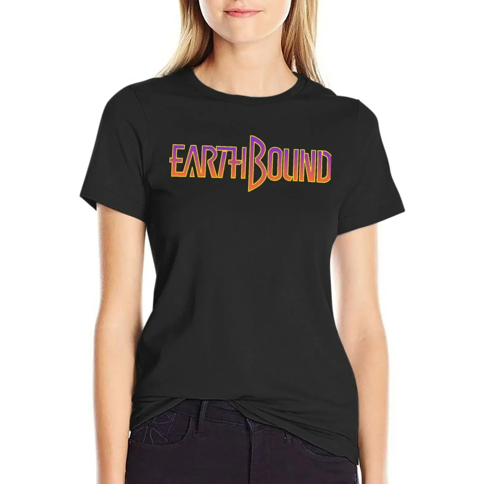 Earthbound Title T-Shirt summer tops animal print shirt for girls animal prinfor t shirt dress Women
Earthbound Title T-Shirt summer tops animal print shirt for girls animal prinfor t shirt dress Women