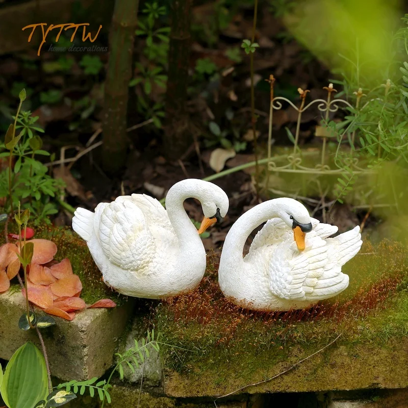 Cute Resin Little Swan Landscape Doll Window Partition Desk Home Accessories Decorative Ornaments White Swan Home Decor 1 pair
Cute Resin Little Swan Landscape Doll Window Partition Desk Home Accessories Decorative Ornaments White Swan Home Decor 1 pair