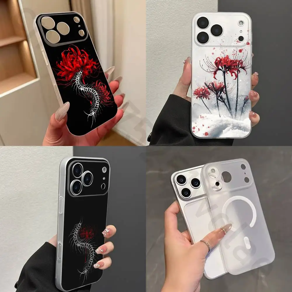 Ghoul Red Spider Lily Tokyo Strong Magnetic For Magsafe Case For iPhone 17 Air 16 15 Pro Max Plus Transparent Matte
Ghoul Red Spider Lily Tokyo Strong Magnetic For Magsafe Case For iPhone 17 Air 16 15 Pro Max Plus Transparent Matte