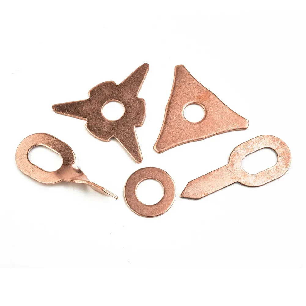 Spot Welder Accessories Consumables, Auto Sheet Spot Welding Mixed Washer Pad, Copper Plated Steel, 50Pcs/Pack
Spot Welder Accessories Consumables, Auto Sheet Spot Welding Mixed Washer Pad, Copper Plated Steel, 50Pcs/Pack