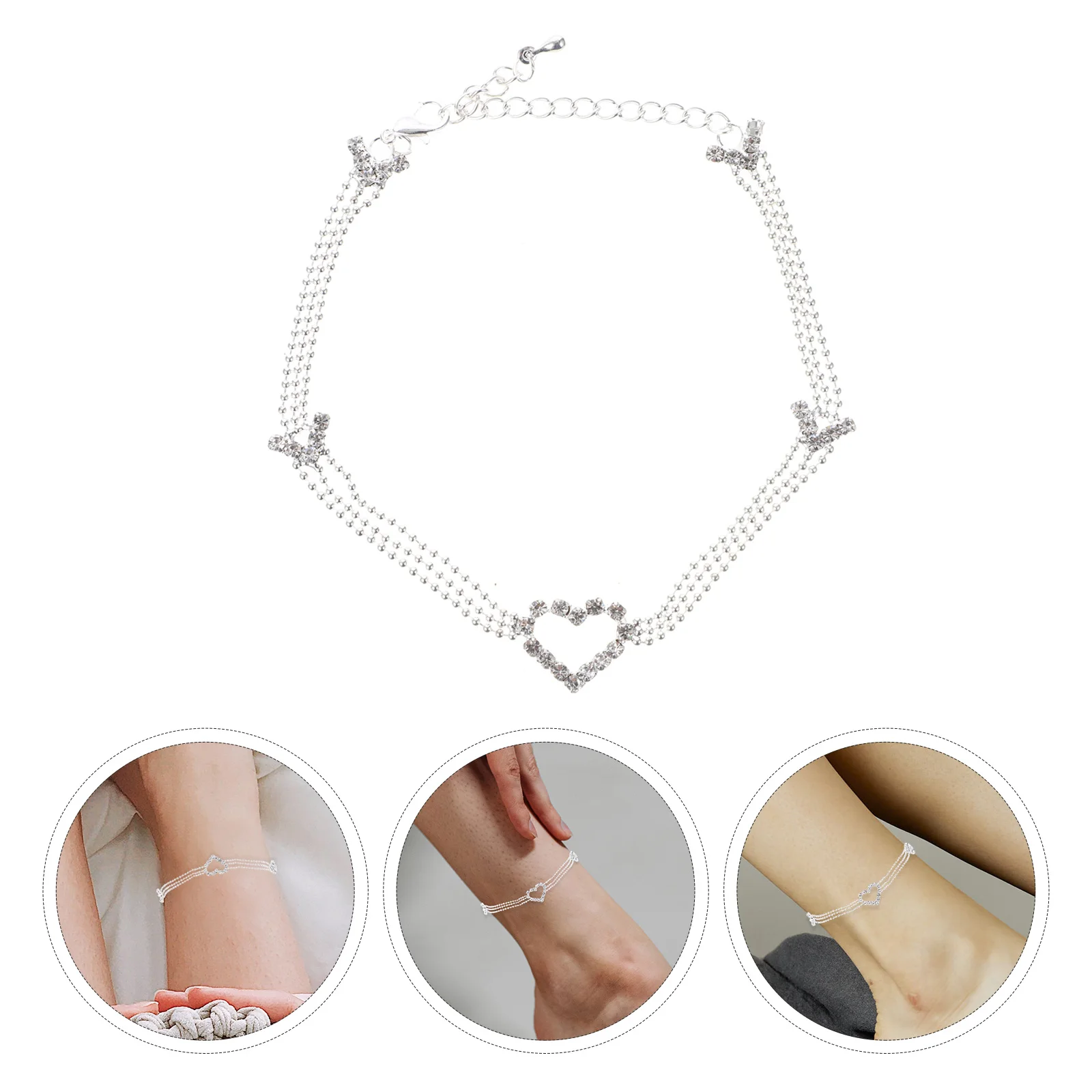 Titanium Ankle Bracelets Foot Chain Jewelry Anklet Mens Ladies Beach Party Wedding Travel Daily Wear Comfortable Charm
Titanium Ankle Bracelets Foot Chain Jewelry Anklet Mens Ladies Beach Party Wedding Travel Daily Wear Comfortable Charm