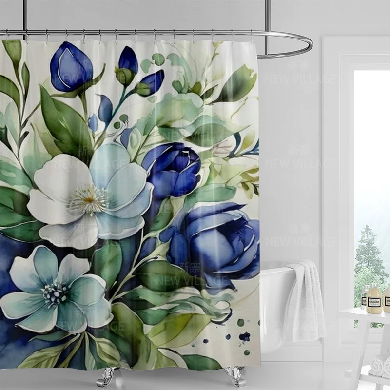 Bohemian style plant bathroom curtains Floral pattern printed shower curtains, 180x200cm waterproof fabric shower curtains
Bohemian style plant bathroom curtains Floral pattern printed shower curtains, 180x200cm waterproof fabric shower curtains