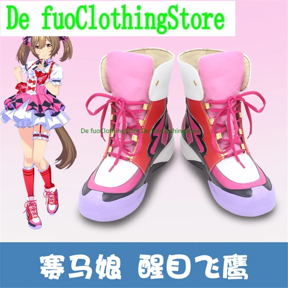 UMAMUSUME Pretty Derby Smart Falcon Обувь для косплея Сапоги Игры Аниме Хэллоуин DefuoClothing Магазин обуви
UMAMUSUME Pretty Derby Smart Falcon Обувь для косплея Сапоги Игры Аниме Хэллоуин DefuoClothing Магазин обуви