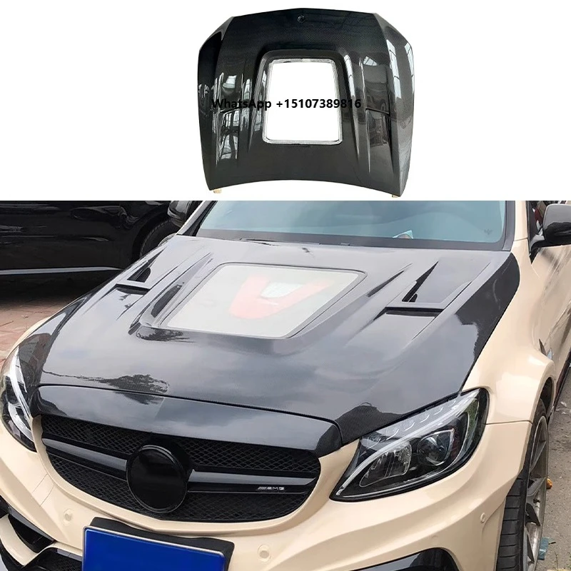 Высококачественный карбоновый капот для Mercedes-Benz C-класса W205 (C43, C180, C200, C260, C300)
Высококачественный карбоновый капот для Mercedes-Benz C-класса W205 (C43, C180, C200, C260, C300)