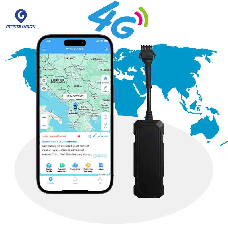 Car tracker motorcycle mini GPS high voltage protection remote cut off anti-theft vibration alarm 4g intelligent real-time track
Car tracker motorcycle mini GPS high voltage protection remote cut off anti-theft vibration alarm 4g intelligent real-time track
