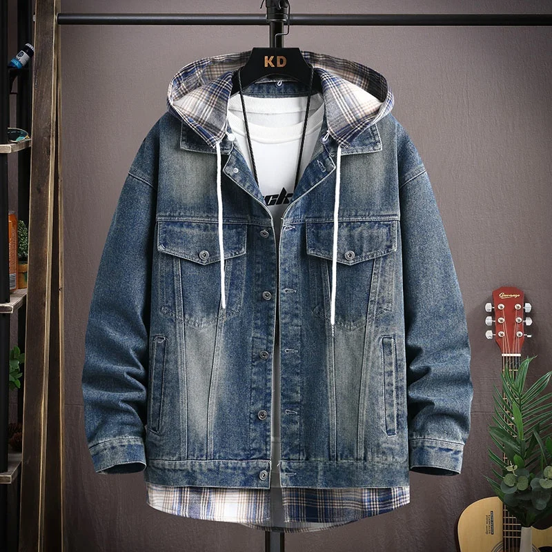 Корейская свободная джинсовая куртка в стиле ретро, повседневная молодежная модная куртка с капюшоном, повседневная куртка для подростков из смеси хлопка и полиэстера, износостойкая
Корейская свободная джинсовая куртка в стиле ретро, повседневная молодежная модная куртка с капюшоном, повседневная куртка для подростков из смеси хлопка и полиэстера, износостойкая