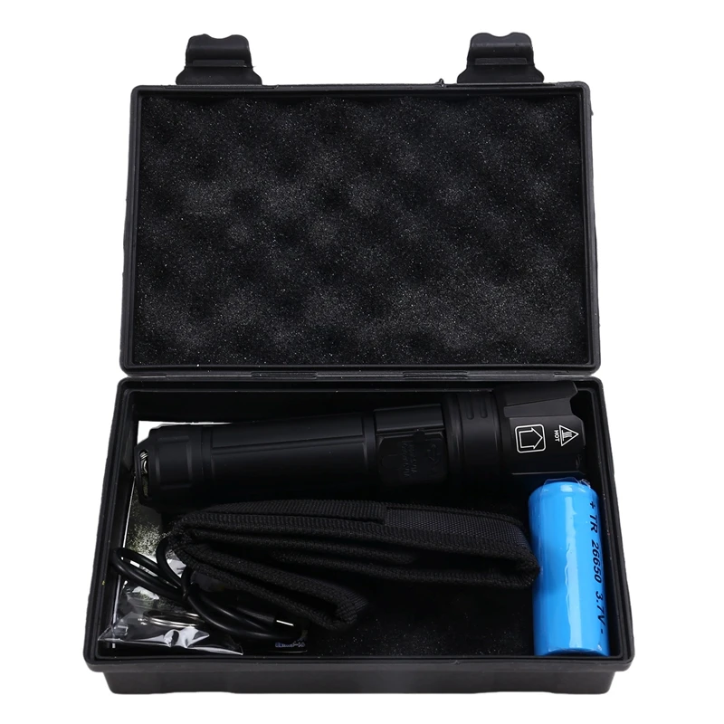 Telescopic Zoom Flashlight Rechargeable Waterproof Flashlight Waterproof Flashlight Emergency Lighting Flashlight
Telescopic Zoom Flashlight Rechargeable Waterproof Flashlight Waterproof Flashlight Emergency Lighting Flashlight
