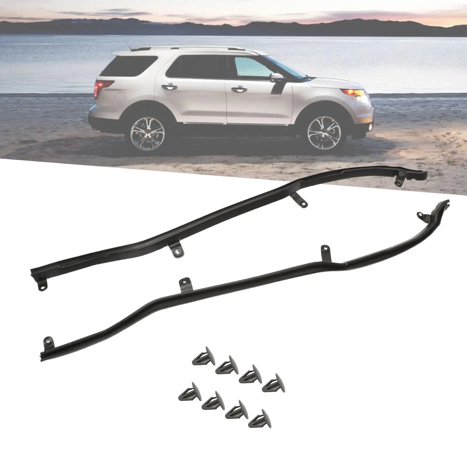 BB5Z7825324B Premium Left Driver Right Passenger Side Front Edge of Rear Door BB5Z 7825325-b for Ford Explorer 2011-2019
BB5Z7825324B Premium Left Driver Right Passenger Side Front Edge of Rear Door BB5Z 7825325-b for Ford Explorer 2011-2019