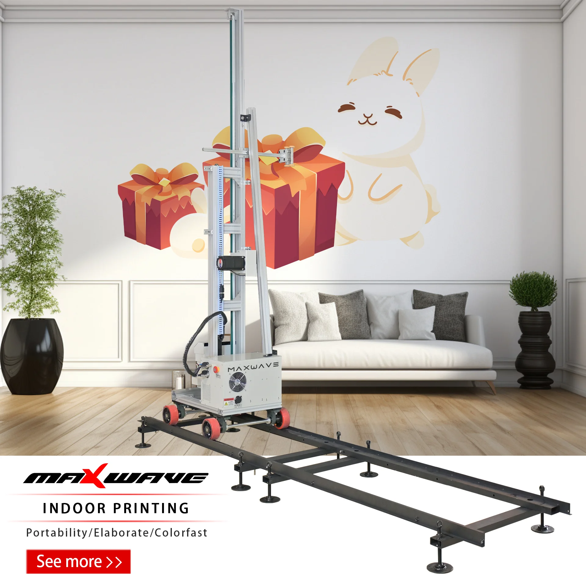 Wall Printer Machine Automatic High Resolution Horizontal UV Ground Printer Decoration Art Gallery Intelligent UV Wall Printer
Wall Printer Machine Automatic High Resolution Horizontal UV Ground Printer Decoration Art Gallery Intelligent UV Wall Printer