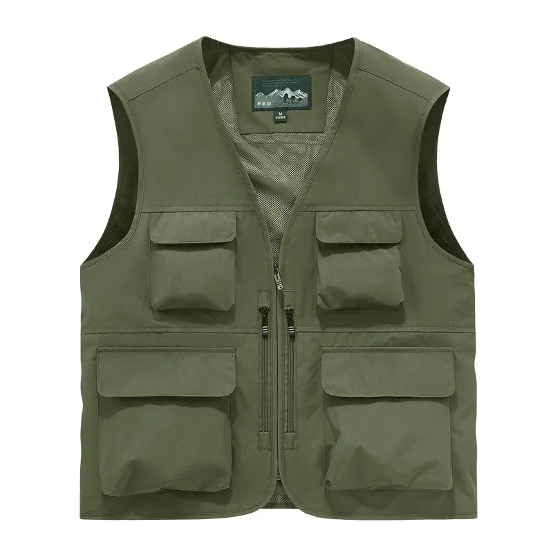 2025 New Men Vest Brand Men's Outwear Cargo Multiple Pockets Fishing Vest Male Outdoor
2025 New Men Vest Brand Men's Outwear Cargo Multiple Pockets Fishing Vest Male Outdoor