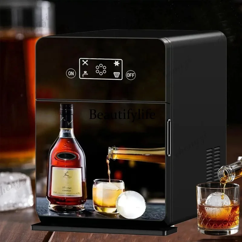 Newest Home Automatic Electric Smart Countertop Ice Making Machine Small Mini Portable Ice Sphere Ice Maker
Newest Home Automatic Electric Smart Countertop Ice Making Machine Small Mini Portable Ice Sphere Ice Maker