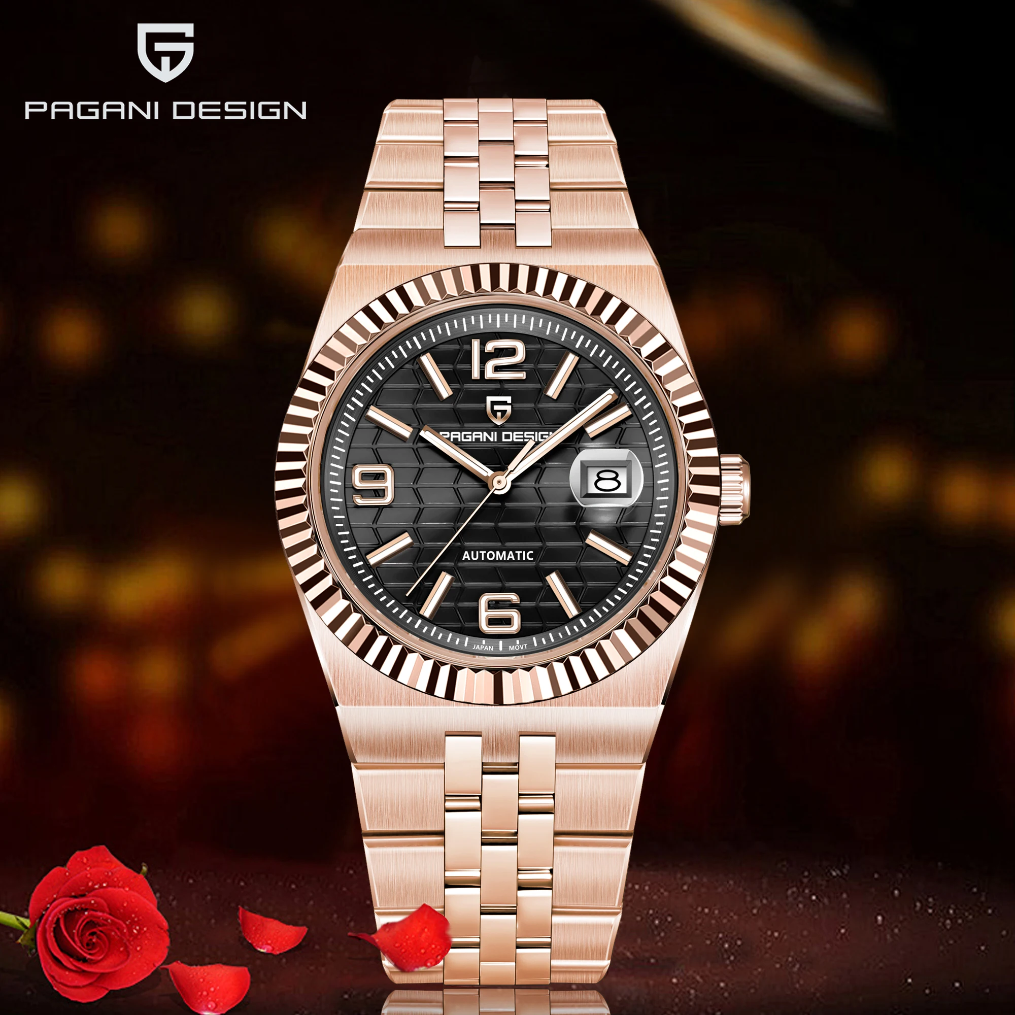 PAGANI DESIGN 2025 Men's Luxury Watch Luminous Mechanical Watches Automatic Sport Waterproof Clock with AR Sapphire Mirror Watch
PAGANI DESIGN 2025 Men's Luxury Watch Luminous Mechanical Watches Automatic Sport Waterproof Clock with AR Sapphire Mirror Watch