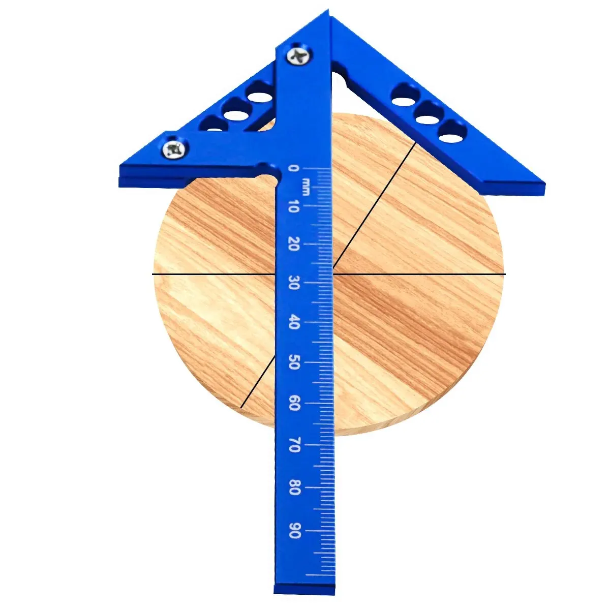 Multi-Function Center Finder & Angle Ruler | Aluminum Center Scribe Gauge, 45/90° Layout Tool for Precision Woodworking 1PC
Multi-Function Center Finder & Angle Ruler | Aluminum Center Scribe Gauge, 45/90° Layout Tool for Precision Woodworking 1PC