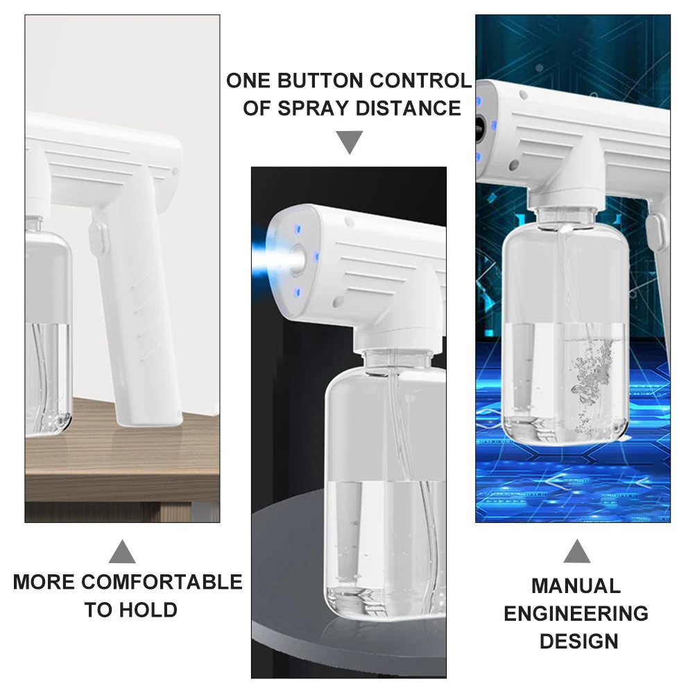 Wireless Disinfection Sprayer Large Capacity Portable H held ABS PET IC Tool for Office School Gardening
Wireless Disinfection Sprayer Large Capacity Portable H held ABS PET IC Tool for Office School Gardening