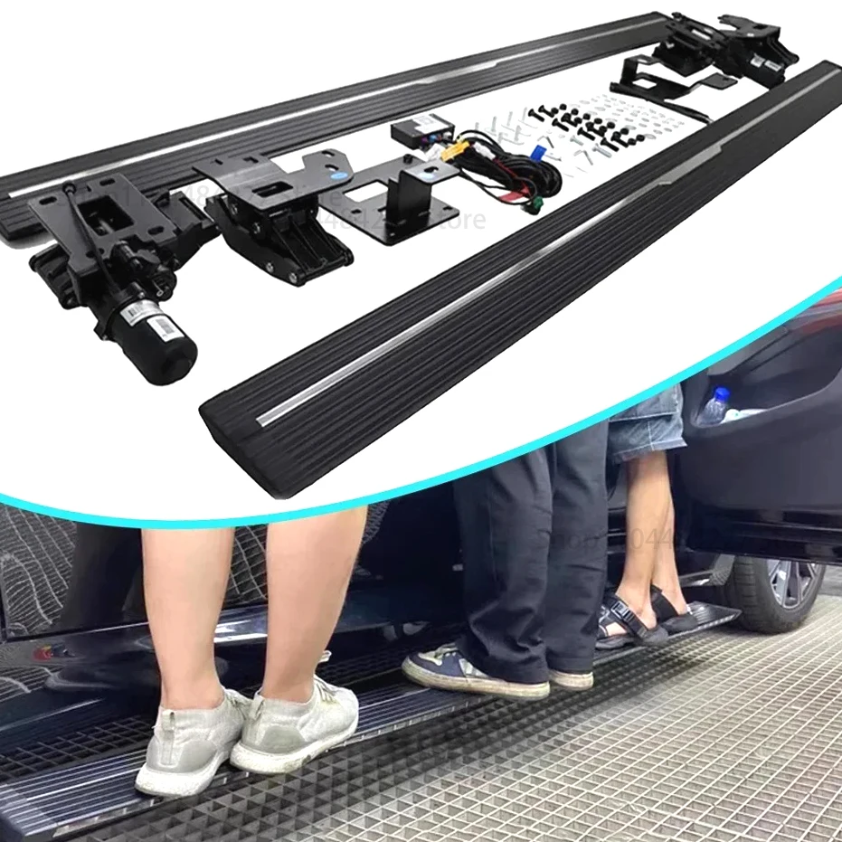 2pcs fits for BMW X5 G05 2019-2024 Deployable Electric Running Boards Side Steps Nerf Bar Aluminum Black
2pcs fits for BMW X5 G05 2019-2024 Deployable Electric Running Boards Side Steps Nerf Bar Aluminum Black