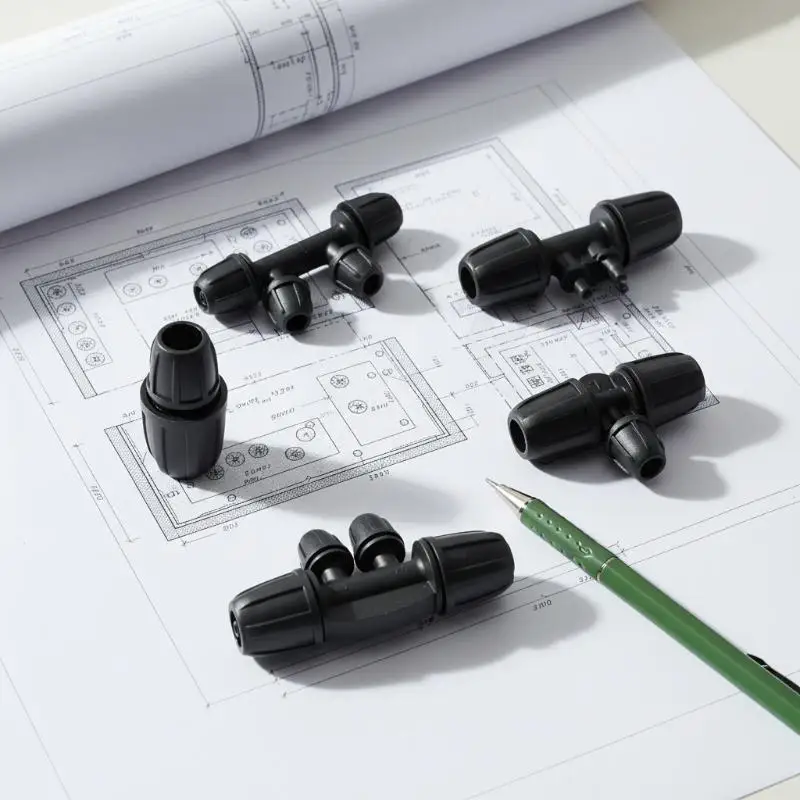 5PCS PE Pipe Connector 1/2 Inch 3 4 6 Way Fittings Leakproof Durable for Drip Irrigation Garden Watering System
5PCS PE Pipe Connector 1/2 Inch 3 4 6 Way Fittings Leakproof Durable for Drip Irrigation Garden Watering System