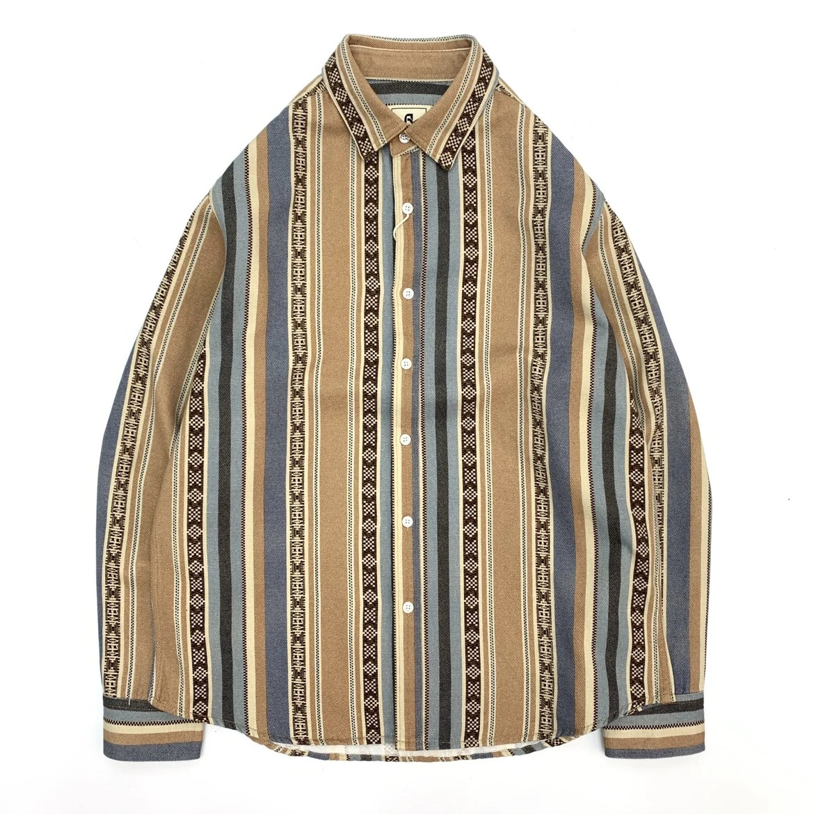 Loose Fit Striped Cotton irt Vintage Artistic Men's Casual Long Sve irt Hip Hop Sle Point Collar Urban Faion
Loose Fit Striped Cotton irt Vintage Artistic Men's Casual Long Sve irt Hip Hop Sle Point Collar Urban Faion